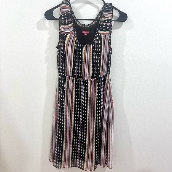 Multi pattern dot dress size XS - Picture 3 of 7